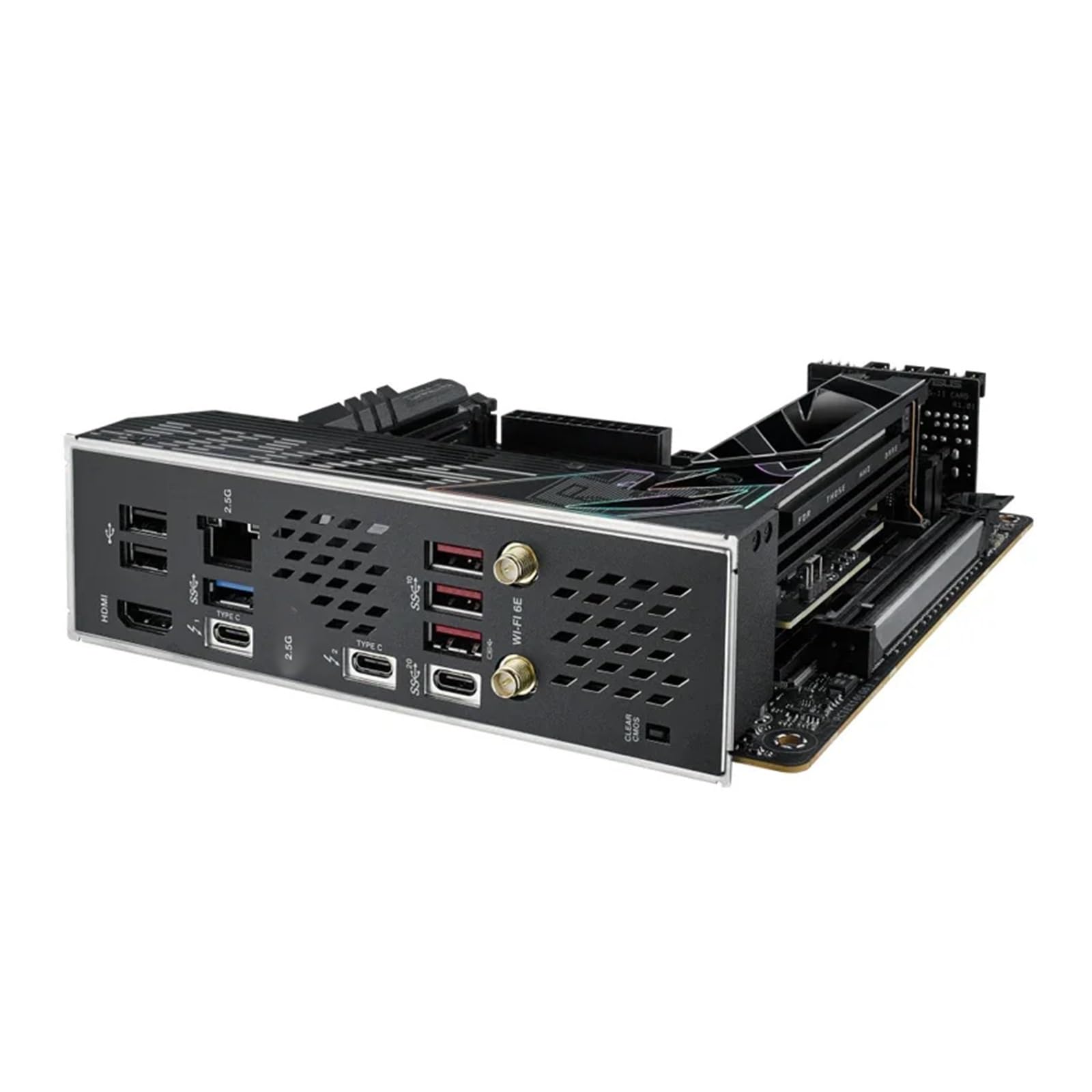 Carte Mere Gamer Fit for ASUS ROG Strix Z790-I Gaming WiFi 6E LGA 1700 Intel13th et 12th Gen Mini-itx Carte mère de Jeu PCIe5.0 DDR5 10 + 1 étages Puissance 2.5G