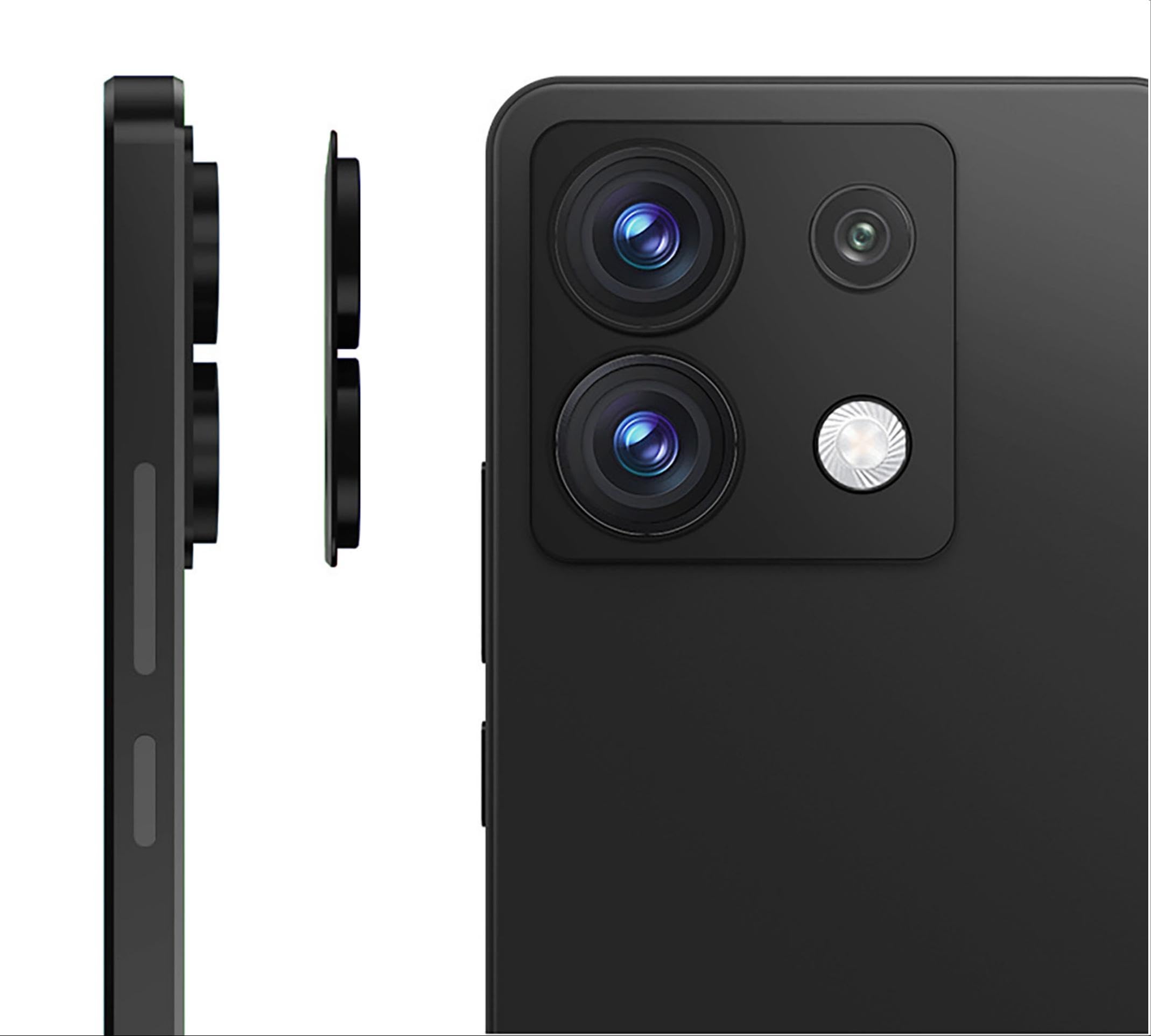 GIOPUEY Anello Di Protezione Metallico Per Fotocamera Redmi Note 11S (2 Pezzi): Protezione Lente Anti-urto E Anti-graffio, Colore Nero