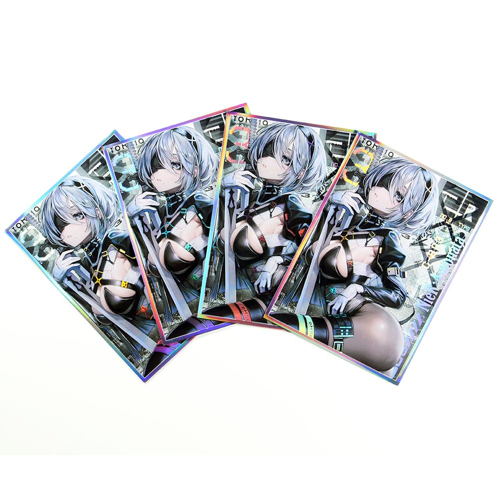 Amazon.com: 60ct (NieR) 67x92mm Holographic Standard Size Cards
