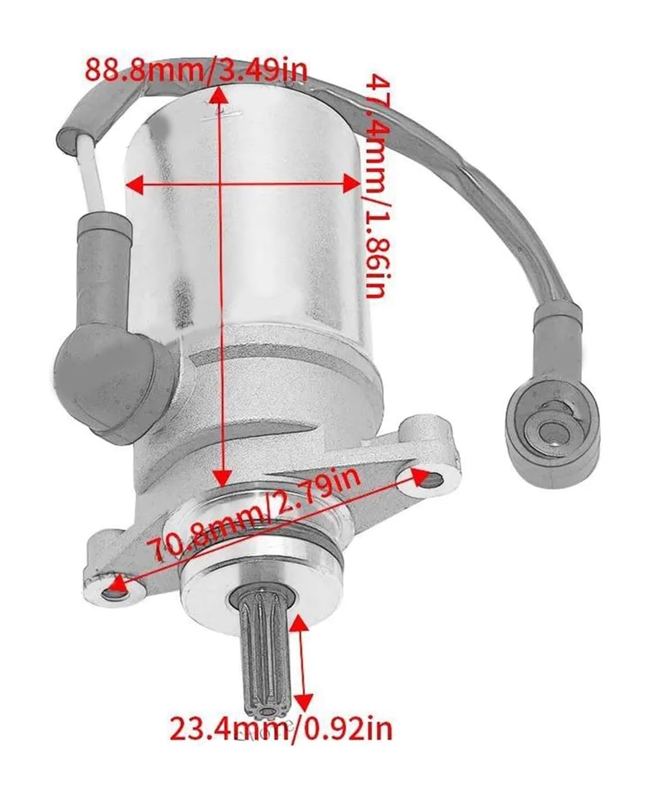 Motorino Di Avviamento Per Moto Per Y&amaha YFM80U Per Moto-4 80 1988 55X-81800-51 Motorino Di Avviamento Moto