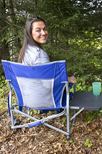 GCI Outdoor Slim-Fold Event Outdoor Folding Chair Camping Chair With Side Table - image 3