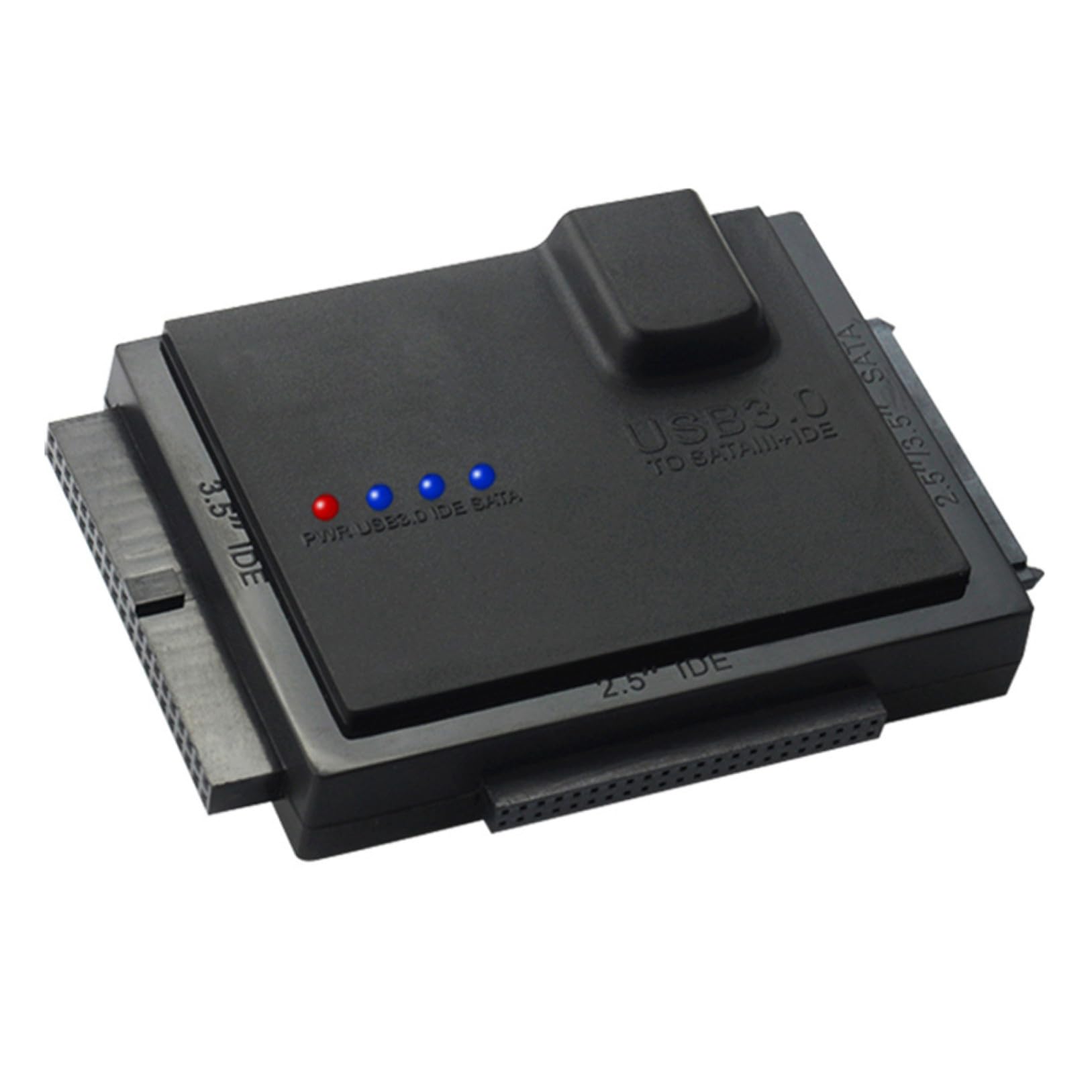Adattatore per Hard Disk Ide USB 3.0 2, 5 3, 5 Pollici Nero