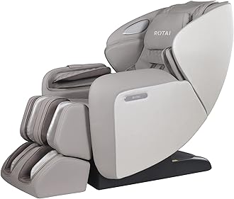 Massage Chair Full Body,Neck Shoulder Back Massage Recliner,Full Body Massage Chair with Foot Rollers,Zero Gravity Home Theater Chair (Grey)