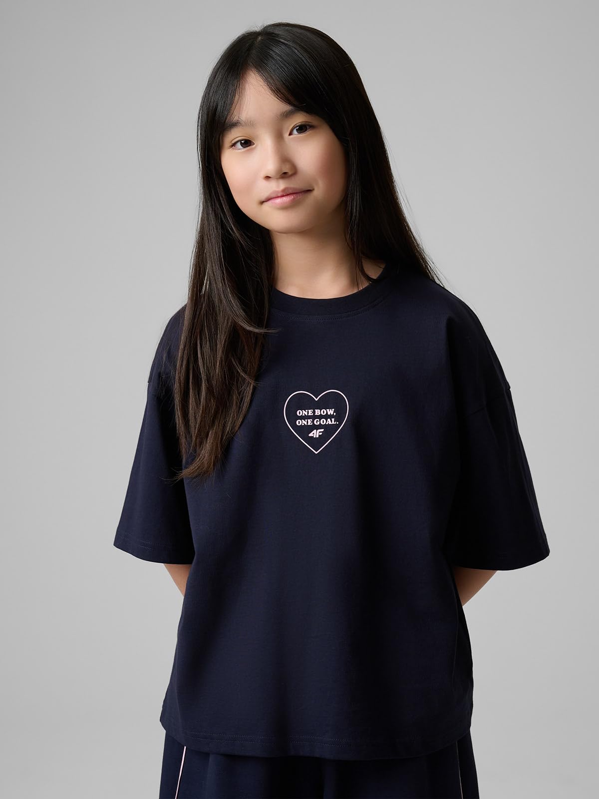4F T-SHIRT DZIEWCZĘCY