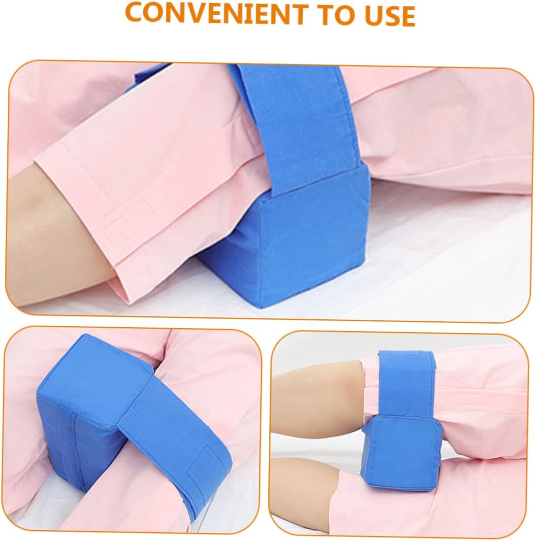 Healeved 5pcs Leg Pillow Soft Sponge Knee Cushion for Side Sleeping Comfortable Support for Back Hip and Knee for Elderly Use Hospitals