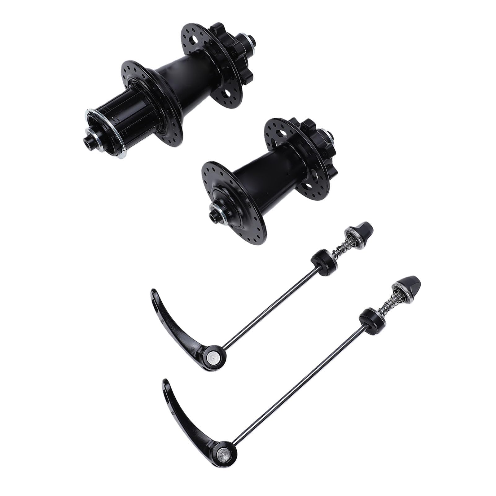Keenso Piasta Rowerowa Piasta do Roweru Górskiego ze Stopu Aluminium 32H 6 Zapadek 54T 120 kliknięć z Hamulcem Tarczowym z Szybkozamykaczami dla Rowerzystów HG od 8 do 12 Prędkości