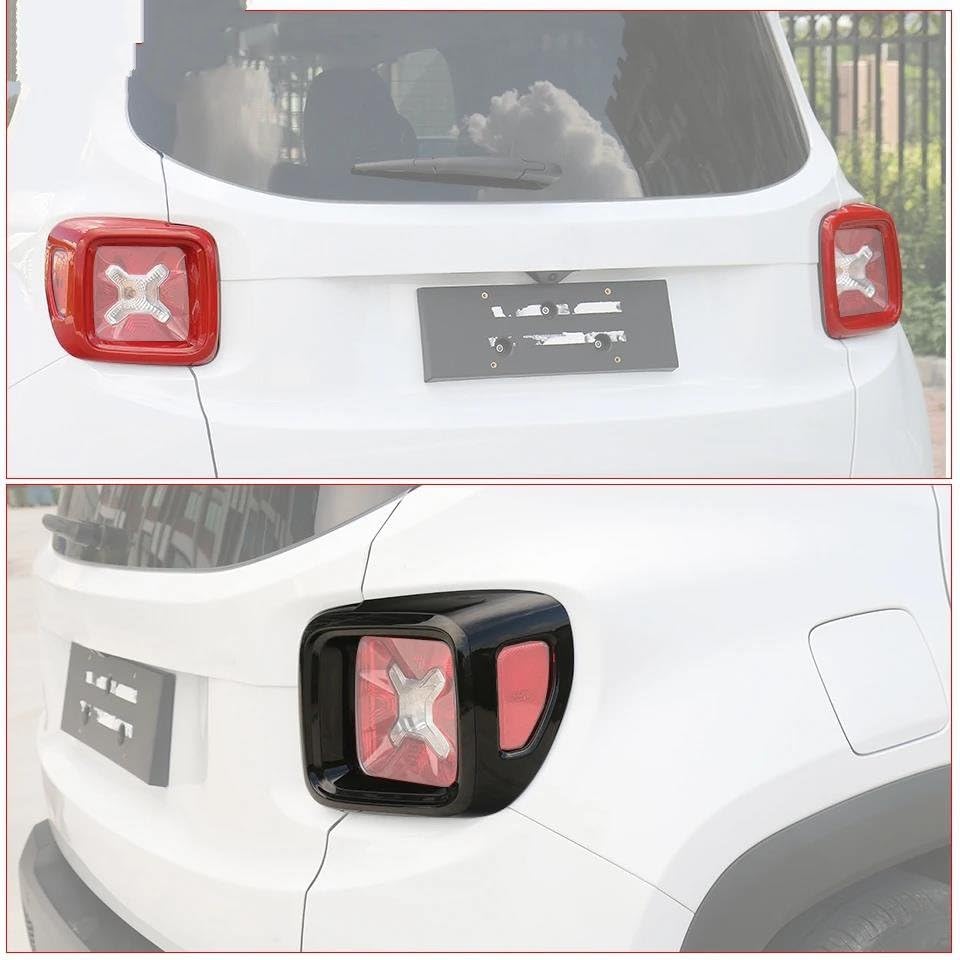 Funda luz trasera para Jeep Renegade 2016-2024 acabado cromado 2