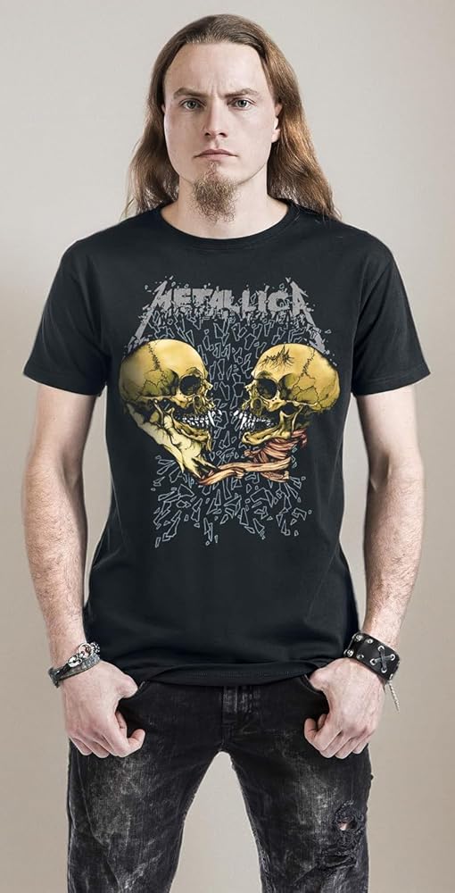 Amazon.com: Official Metallica - Sad But True - Black Cotton T