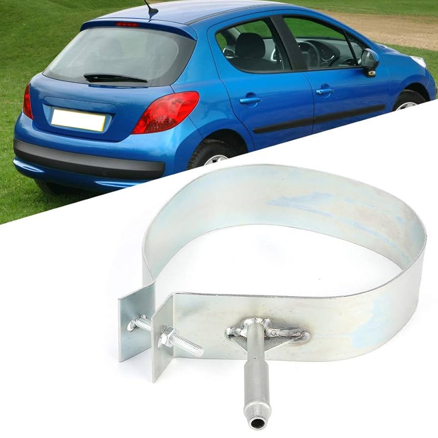 PEUGEOT 207 REAR EXHAUST SILENCER BAND HANGER HEAVY DUTY MOUNT FOR BACK BOX