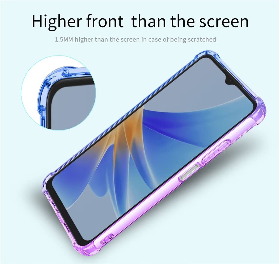 Cover OPPO A17 Con Vetro Temperato Custodia Cover Ultrasottile