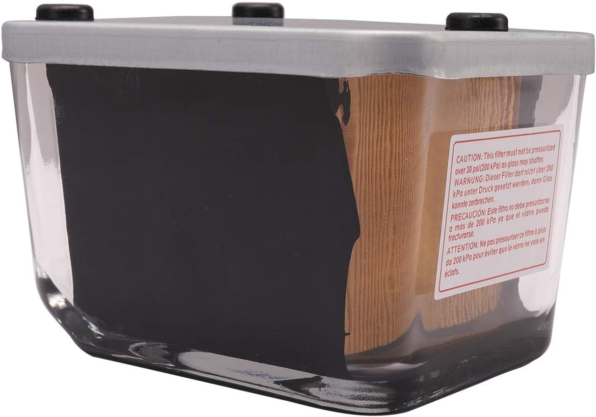 iFJF AR50041 Snap-on Fuel Filter Replacement for John Deere 20 30 40 50 55 Series Tractor with Transparent Bowl 40 Micron 820 930 1035 1120 1350 1520 2150 2355 2450 2650 3150 Replace WK13001 4 Packs