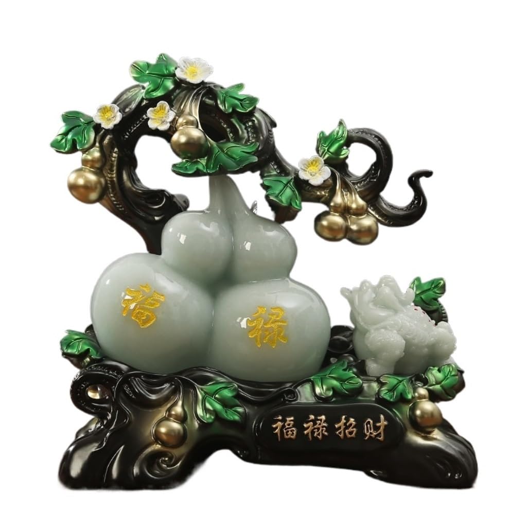 Gourde chinoise fournitures de bureau et cadeau de collection pour salon