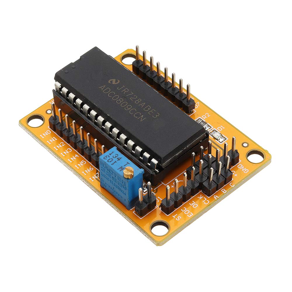 Adc0809 Modulo 8-Bit 81 Parallel Ad Board Convertitore Da Analogico A Digitale Programma Di Conversione Voltmetro Digitale