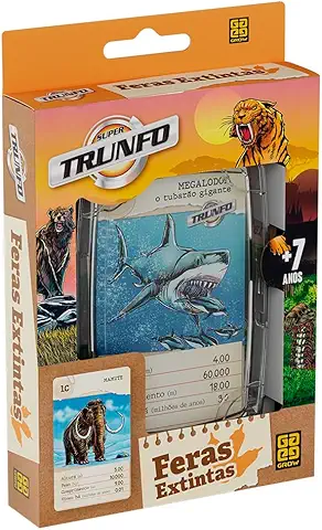 Amazon reduz preços de jogos de cartas e tabuleiro, com opções a partir de R$ 12 TRUNFO FERAS EXTINTAS