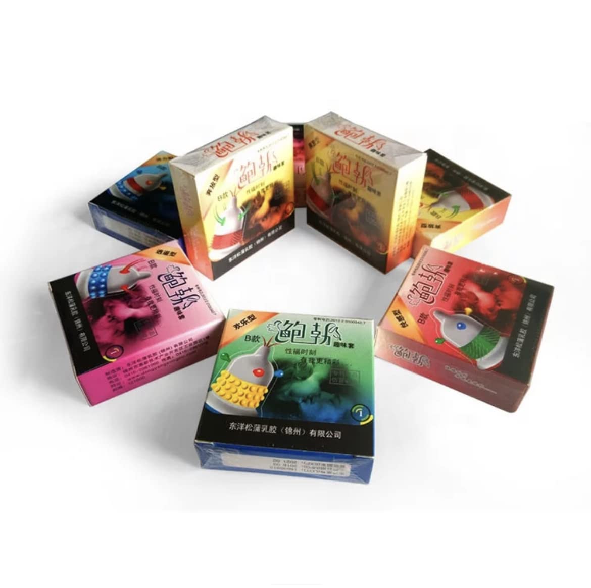 OSQUI Ribbed dotted Extra time Mutual Climex Control condoms for mens Packet OF 6 PIECE