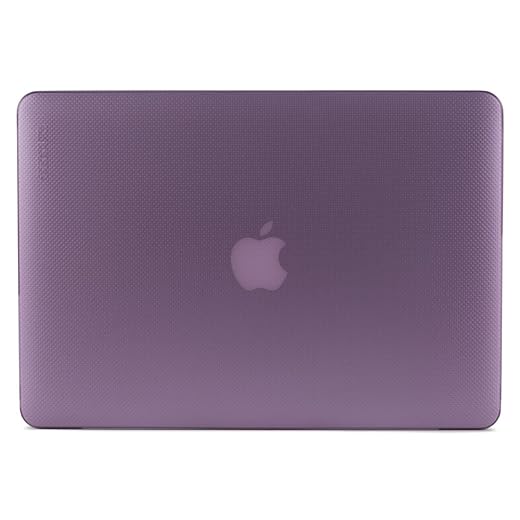 Incase Hardshell Protective Case for Apple MacBook Pro 13.3 inch Retina - [3D Dot Design I Air Vent Holes I Lightweight & Thin Non-Slip Feet] Transparent (Schwarz) 0