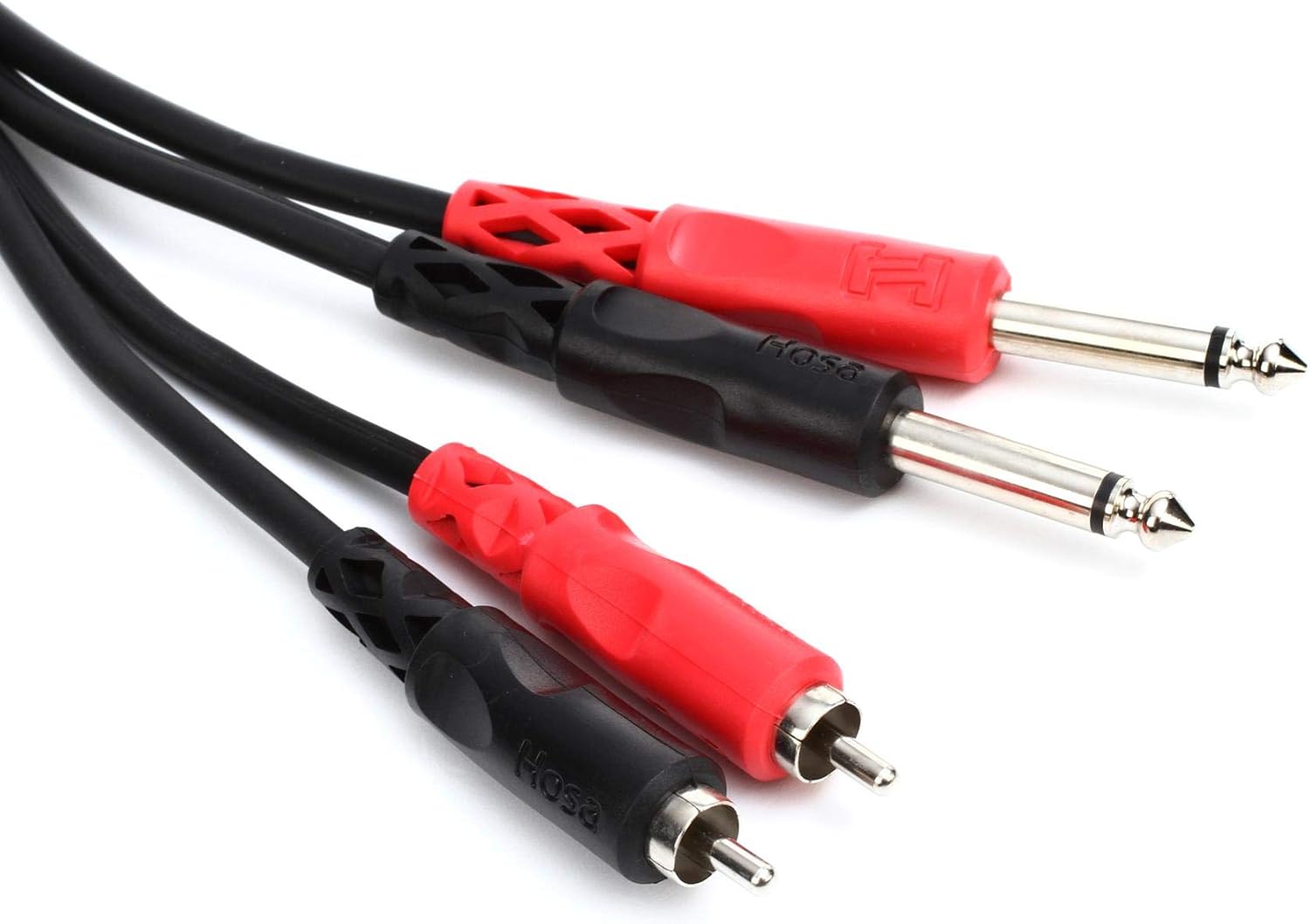 Hosa CPR-202 Stereo Interconnect, Dual 1/4 Inch...
