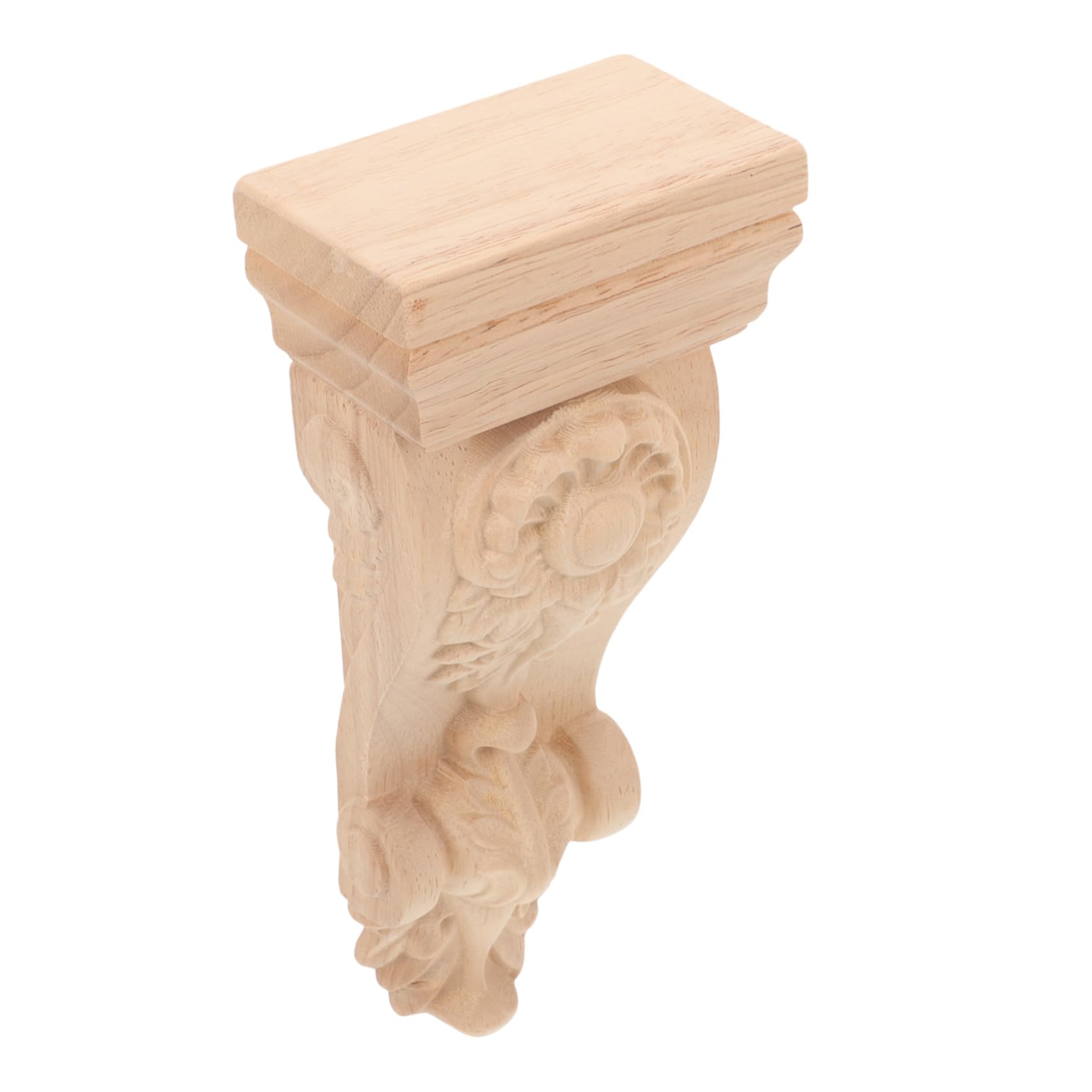 jojofuny 3stücke Holzverzierte Ecke Applikation Aus Massivholz Dekorative Römische Säule Für Wandgestaltung Für Möbel Und Innendekoration Kunstvolle Schnitzerei Für Eleganten