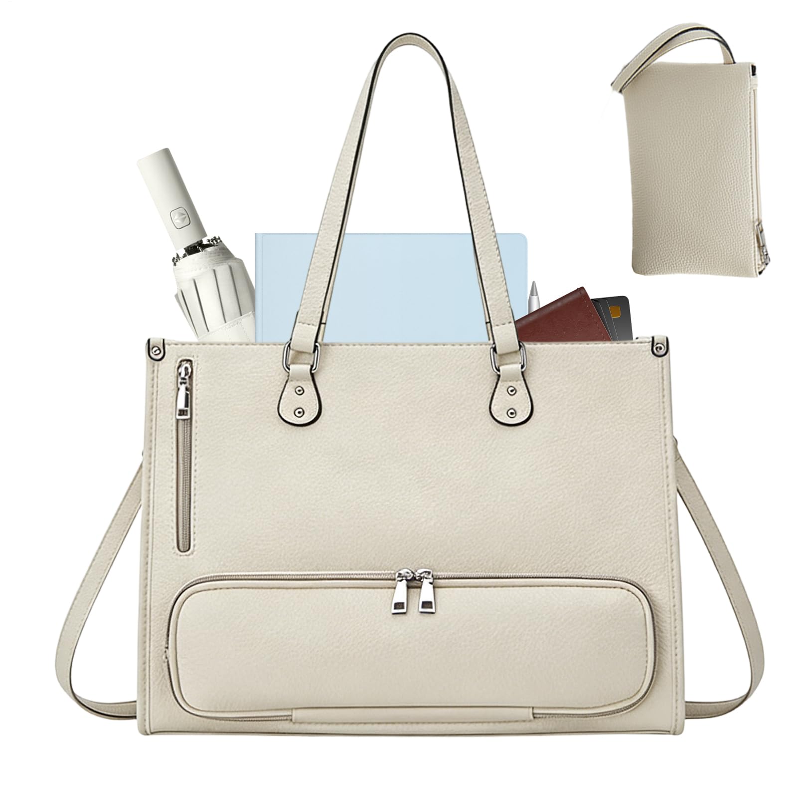 Bolsa de almuerzo para mujer isotérmica con correa ajustable y grande | Tendencia trabajo bolso portátil para teléfono, tableta, libro, bebidas, comida, universidad, etc