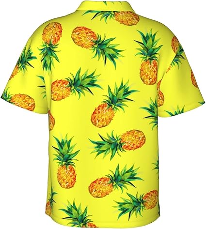 Amazon.com: Hawaiian Shirts for Mens Vintage Style Pineapple Short 