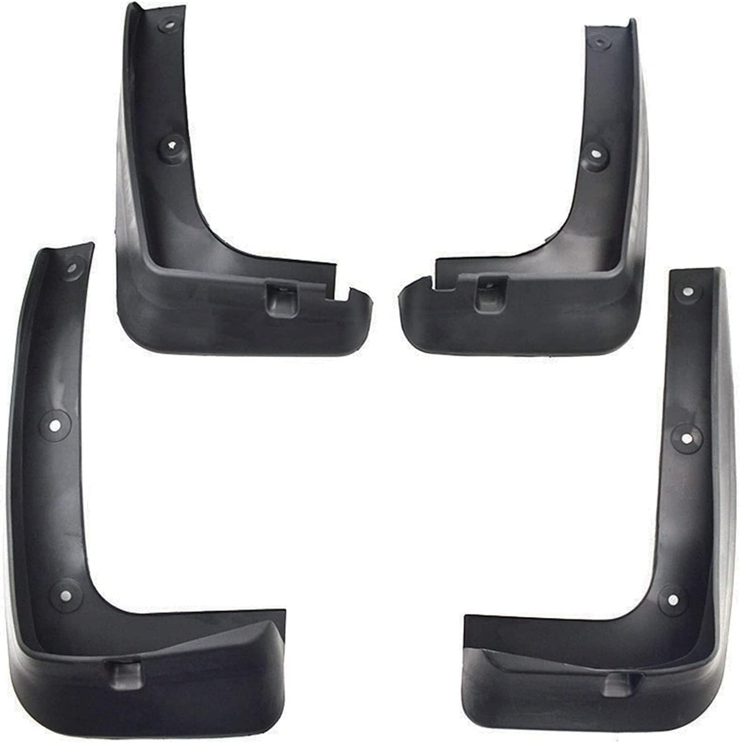 Nysldsco Normal 4Pcs Premium Mud Flaps For Hyundai Santa Fe Lx Ix45 2013-2018 Front And Rear Splash Guards Durable Mudguards Protection Against Road Debris