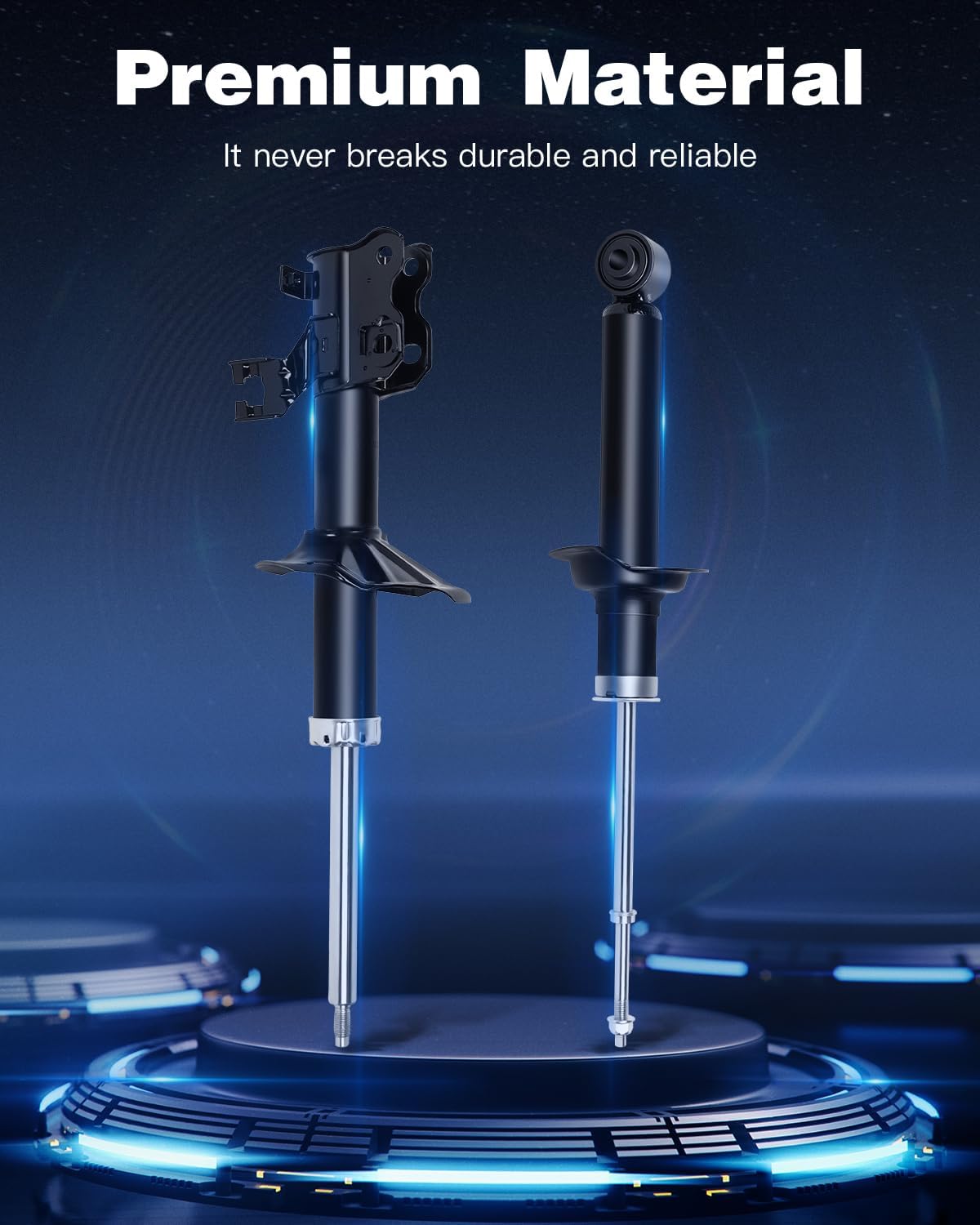 ECCPP shock Struts shock absorbers for 1995-1998 for Nissan 200SX,1995-1999 for Nissan Sentra shock Struts for 333219 333220 341194 Front and Rear shocks