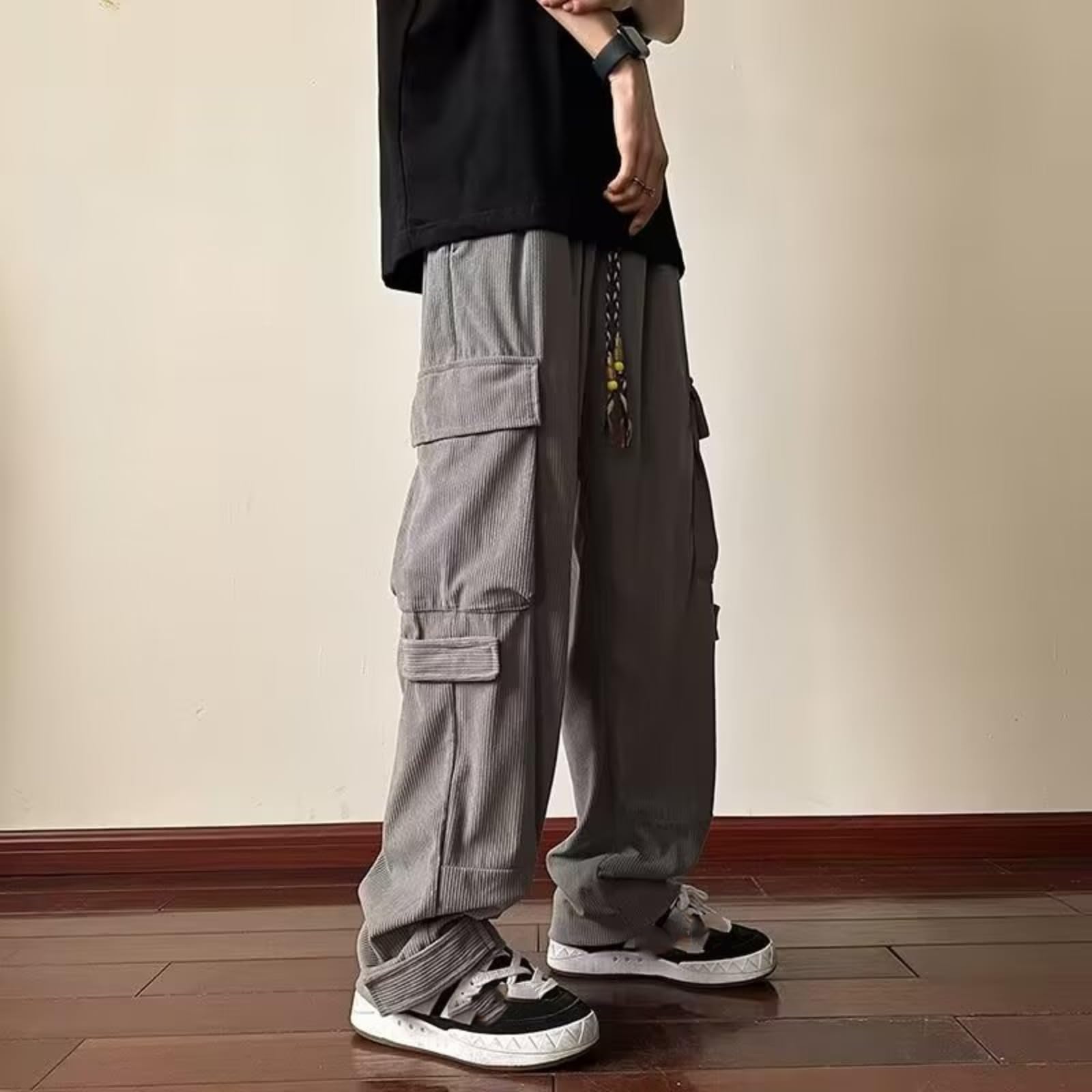 GUOYUXIAO Jugendliche Cordhosen