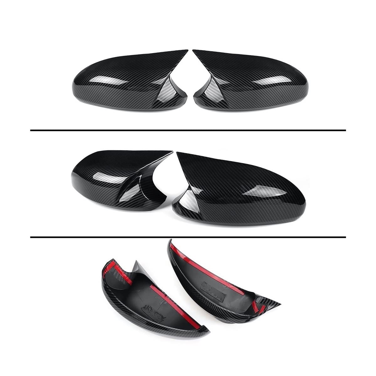 Espejo Retrovisor Coche Tapa Cubierta Espejo Retrovisor Coche Para BMW E90 E91 2005-2007 E92 E93 2006-2009 Cubierta Cubierta Espejo Retrovisor Ala Lateral (Color : 1 UK)