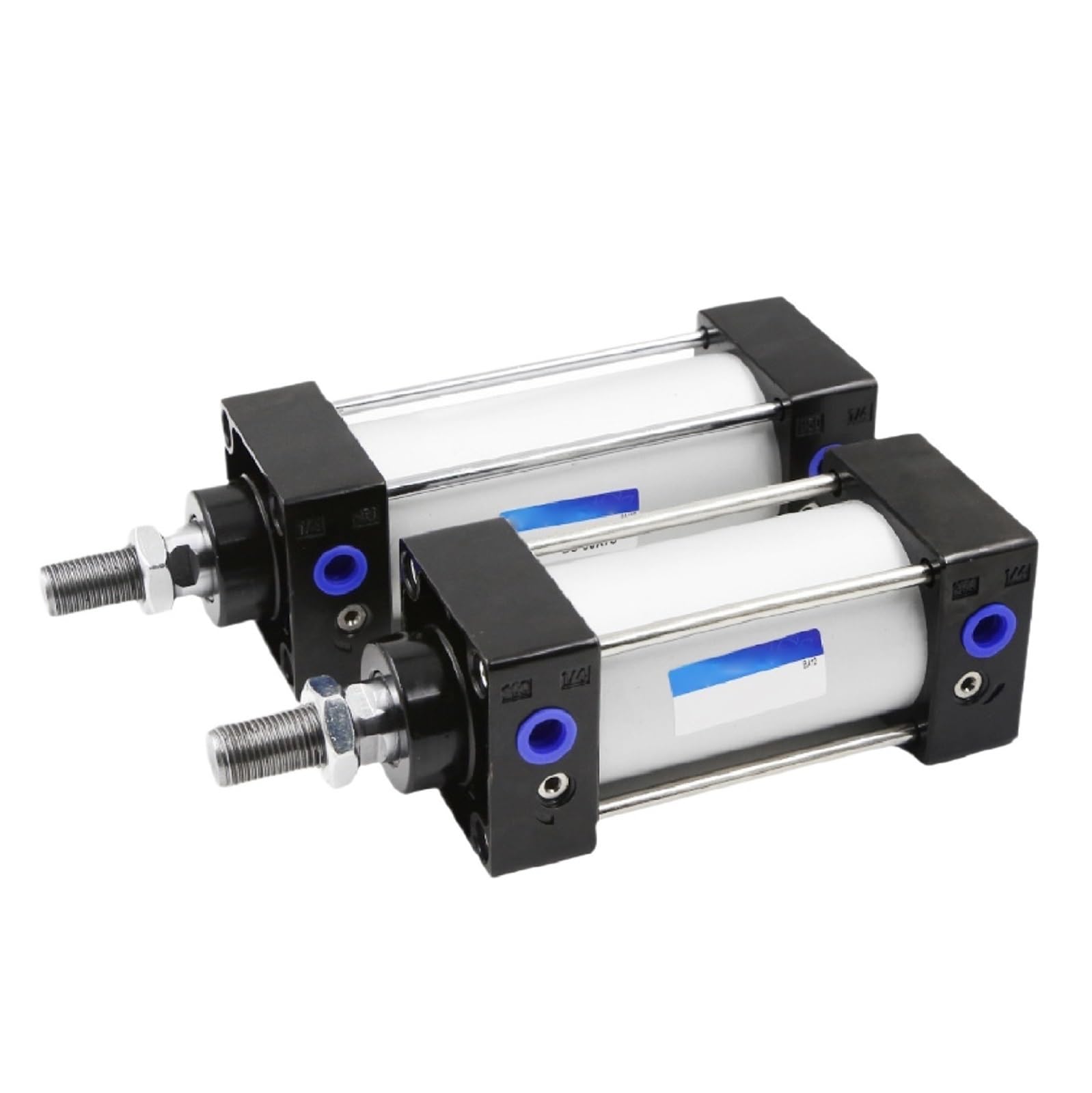 SC Series Double Acting Pneumatic Cylinder Tie Rod Type Bore 32‑125mm Stroke 25‑1000mm M10 M12 M16 Thread Aluminum Actuator(125MM,BORE-63MM)