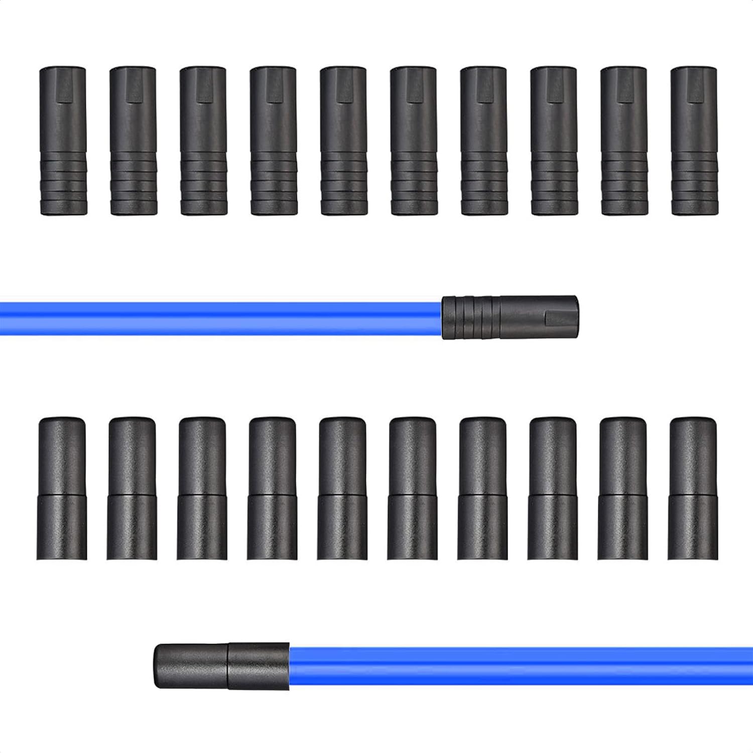 ALEOED 20 Pieces 4mm and 5mm Bicycle Shift/Brake Cable End