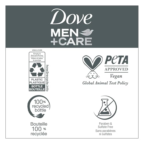 DOVE MEN + CARE 2-in-1 Shampoo + Conditioner Sandalwood & Cardamom, 17.5 oz | Vitamin B3 and Mineral Complex, Strengthens Hair, Adds Thick and Full Appearance, Warm Sandalwood and Cardamom Scent - image 6