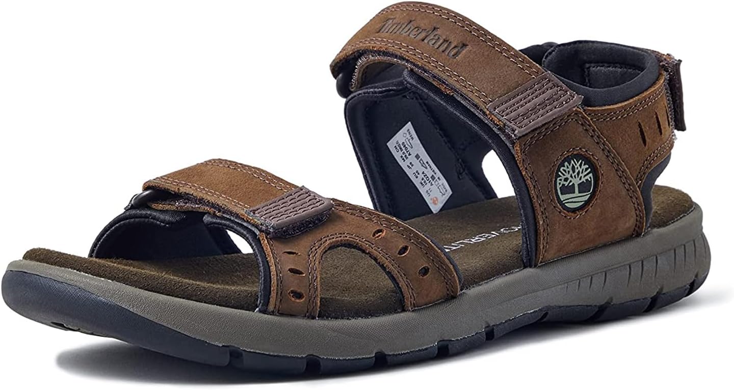 Timberland Men's Governor's Island Strap Sandal, Black
