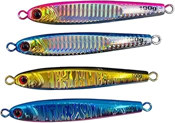 Amazon.co.jp: 【HIROZEN ヒロゼン】メタルジグ ルアー 4本