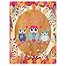 YISUMEI Tapissery 150x200 cm Kuscheldecken Sanft Flanell Weich Fleecedecke Bettüberwurf Eule Owl Liebe