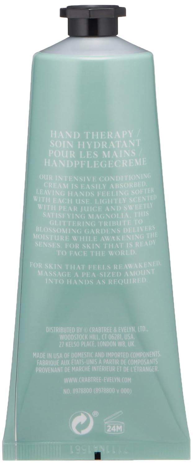 Crabtree & Evelyn Pear & Pink Magnolia Uplifting Hand Therapy, 3.45 oz