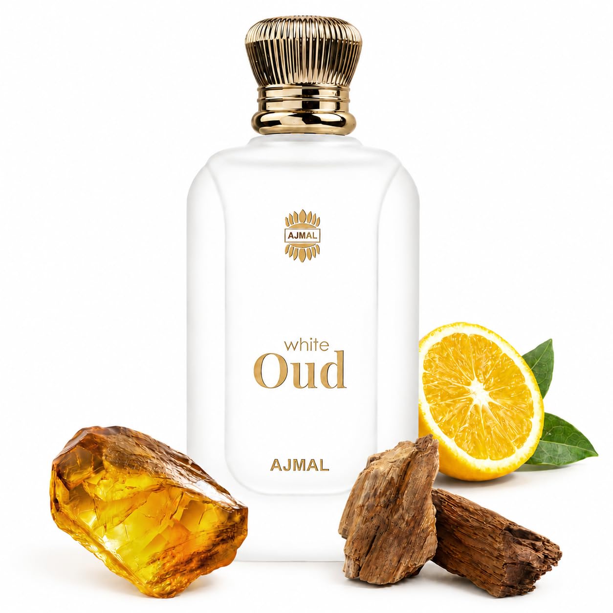 Ajmal White Oud Eau De Parfum 100ML – Floral Woody Musky Long Lasting Perfume for Men & Women | Unisex Luxury Fragrance