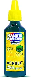 Nankin 20ml, Acrilex, 051200501, Azul Turquesa