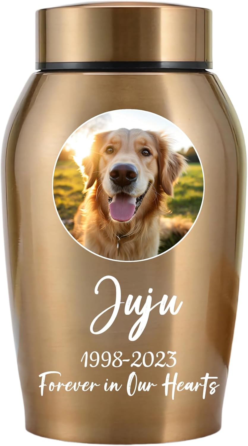Custom Pet Urn, Personalized Pet Urn for Dogs and Cats