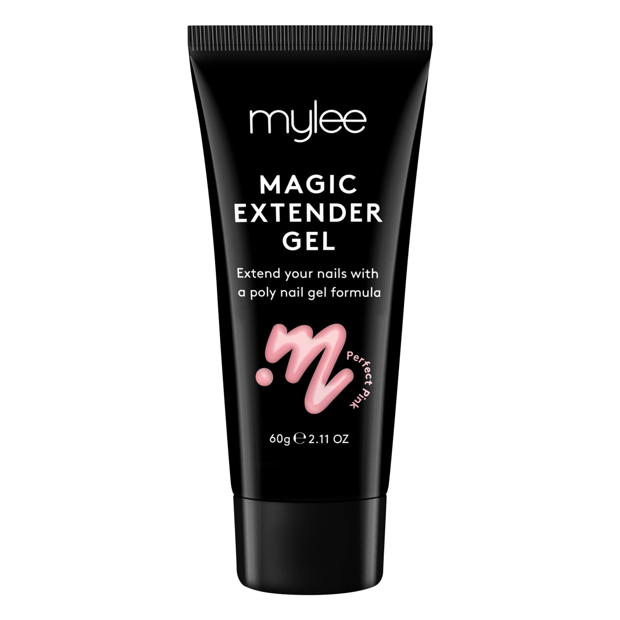 MYGEL by Mylee Magic Extender Gel 60g - Lunga durata, Aspetto naturale, per unghie ispessente, per principianti e professionisti, acrilico Nail art (Perfect Pink)
