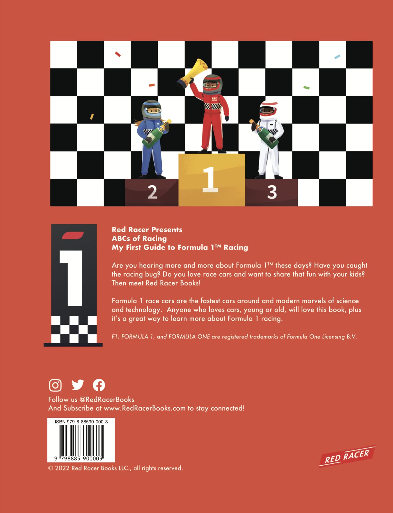 ABCs of Racing: Alphabet Formula 1 Racing Book for Kids & Young Fans (3–8)