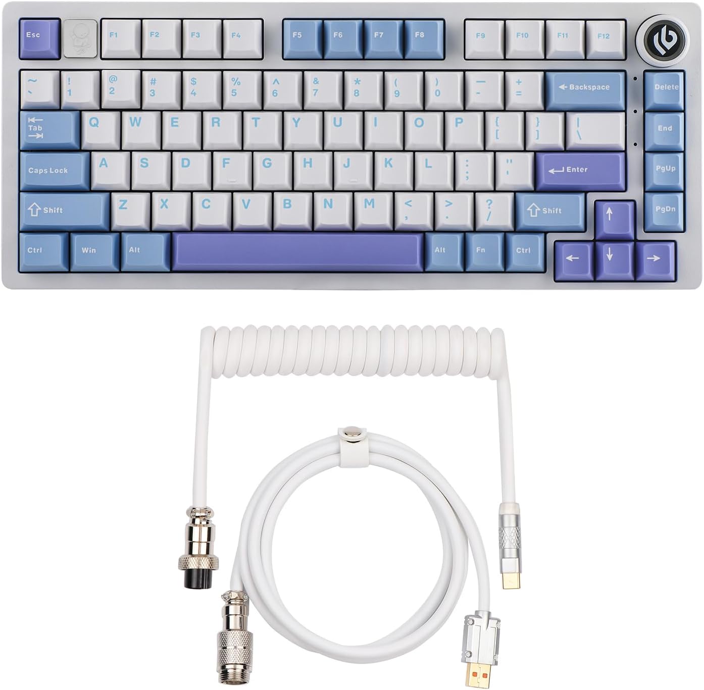 Amazon.com: EPOMAKER x LEOBOG Hi75 Aluminum Alloy Wired Mechanical ...