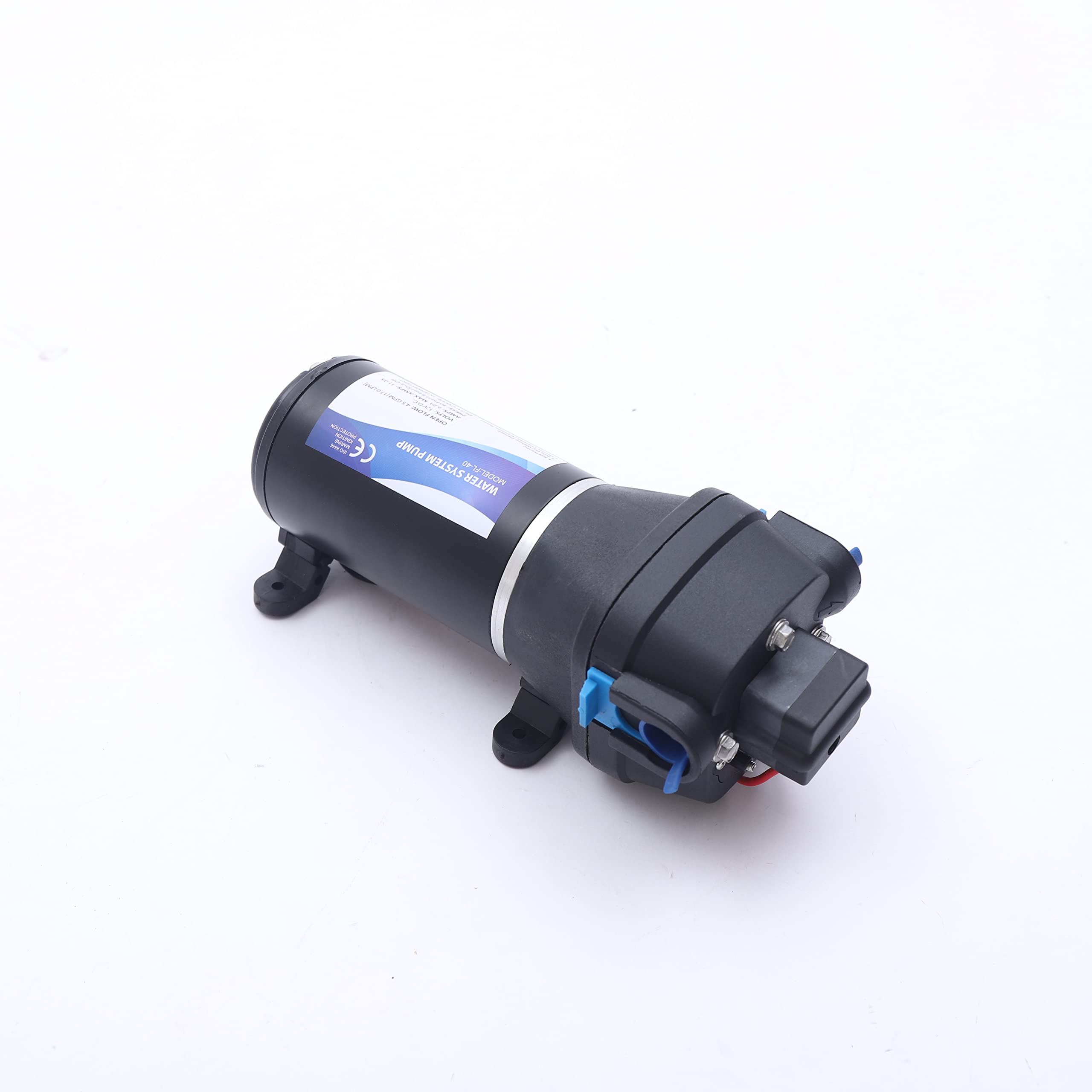 Pompa ad alta pressione DC 12 V, 40 PSI, a membrana, per acqua potabile, 17 l/min, per nave, barche, yacht, roulotte, campeggio, attività all'aperto, giardino