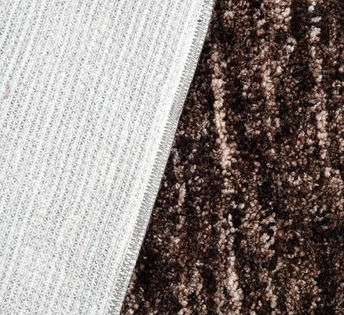 Image of Bathroom Mat Anti Slip Bathmat Water soak Absorbent Mats (40x60 CM, Brown)