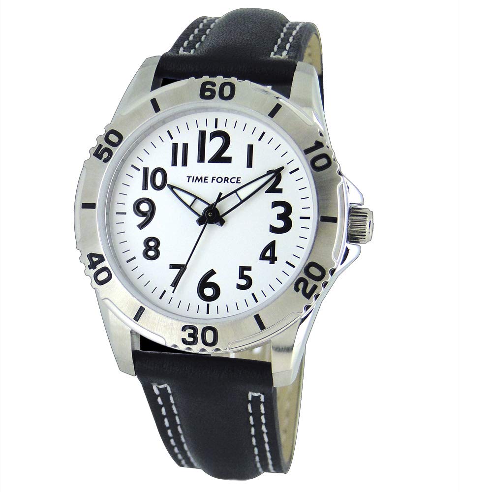 Reloj de cuarzo Time Force infantil analógico con correa de cuero TF4137B02 2