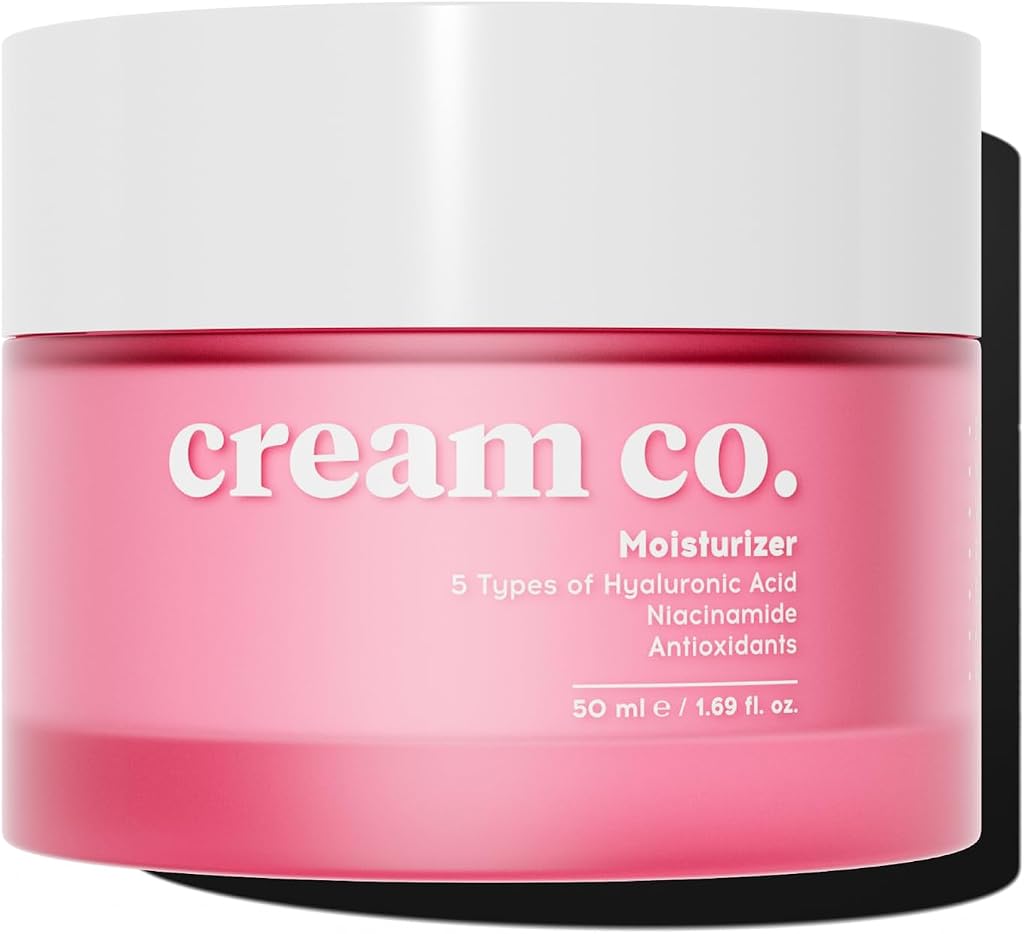 Cream Co. Su Bazlı Moisturizer Nemlendirici Aydınlatıcı Yüz Kremi Hyaluronik Asit 50 ML
