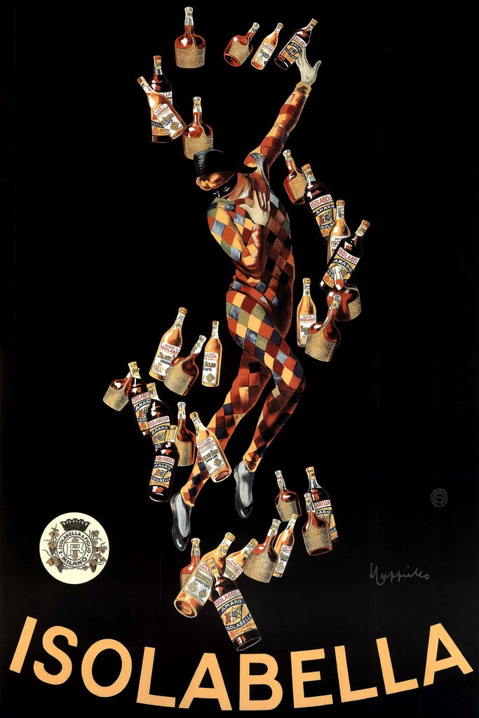 Amazon.com: Leonetto Cappiello Isolabella Italian Liqueur Liquor