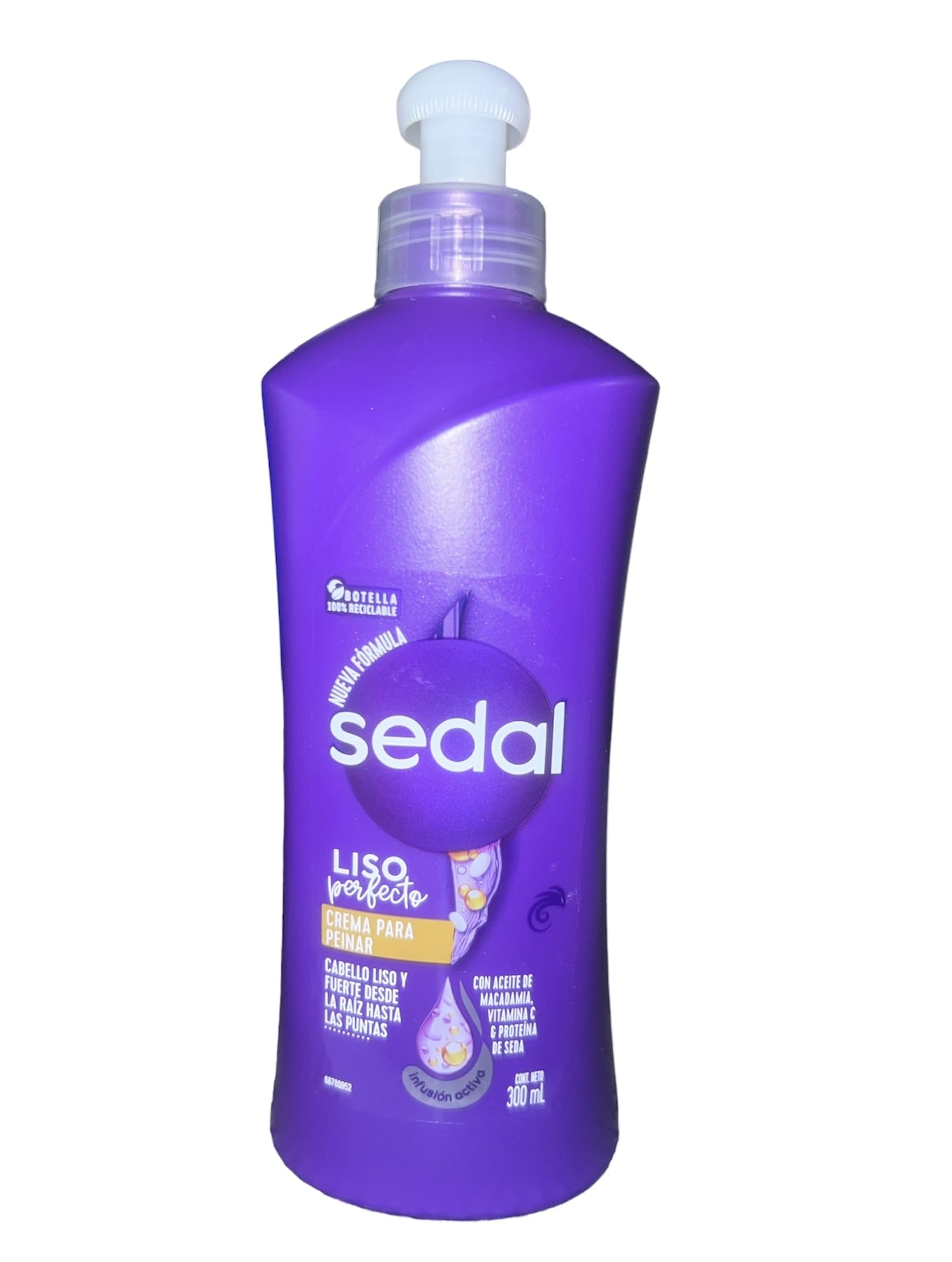 CREMA SEDAL LISO PERFECTO CREMA PARA PEINAR, CABELLO LISO Y FUERTE DESDE LA RAIZ HASTA LAS PUNTAS