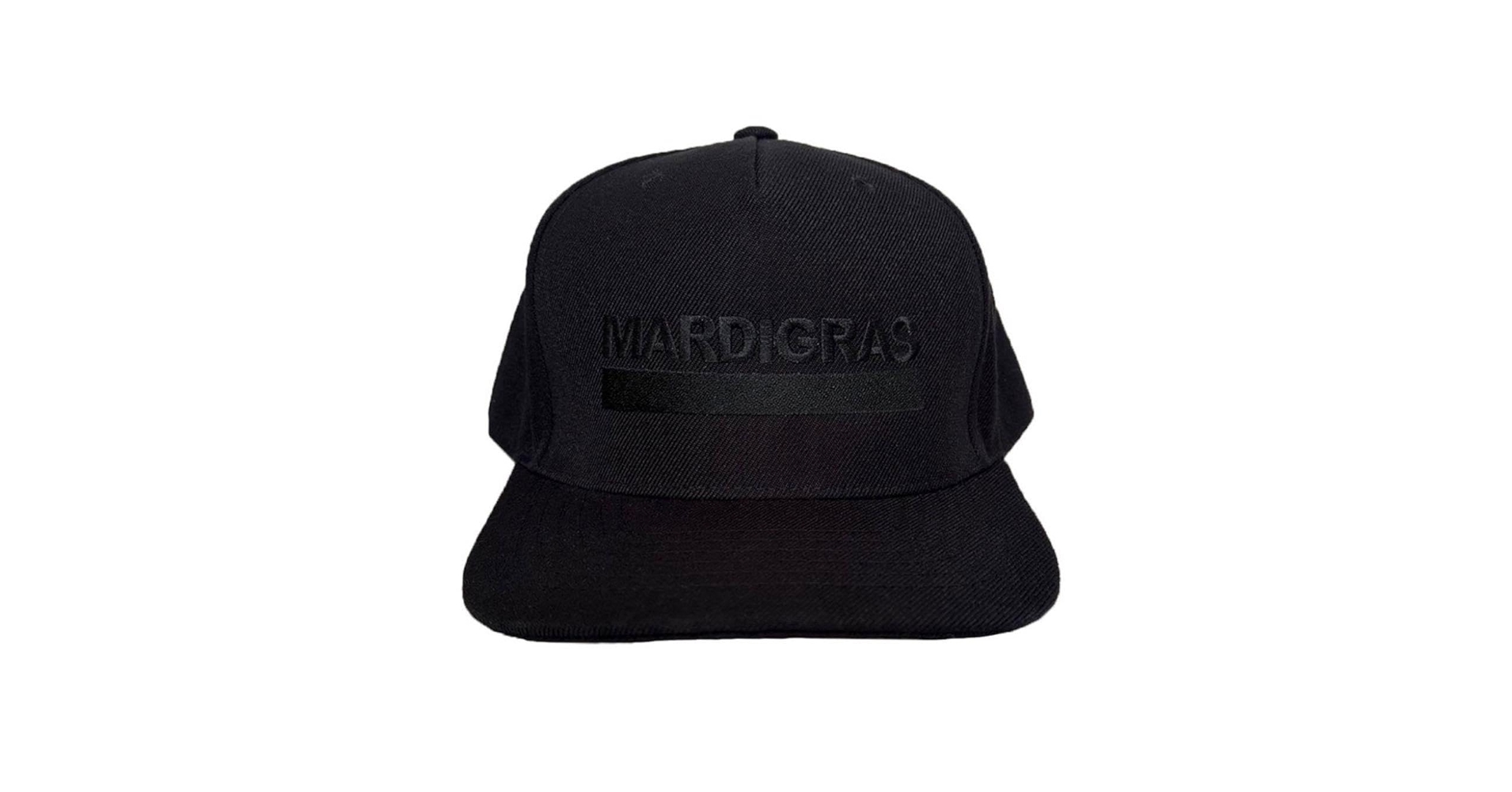 Amazon.co.jp: □ 清春 MARDIGRAS フラットバイザーキャップ 黒