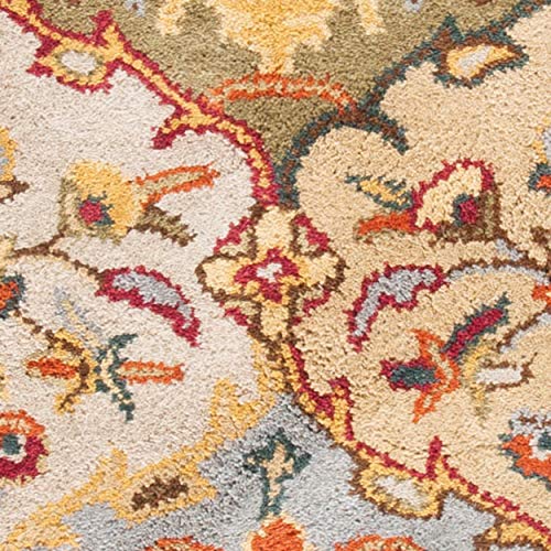 Tapete corredor oriental artesanal de lana 68x305 cm miniatura 5