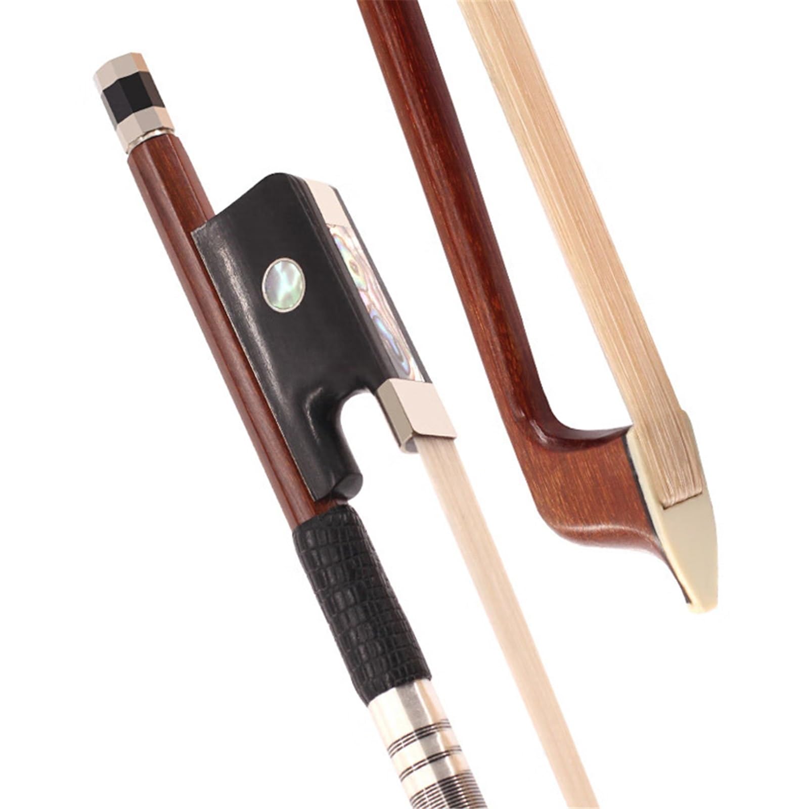 Arco Per Violino Archetto Per Violino In Legno Di Sandalo Verde Accessori Per Prestazioni Professionali 4/4(3/4)